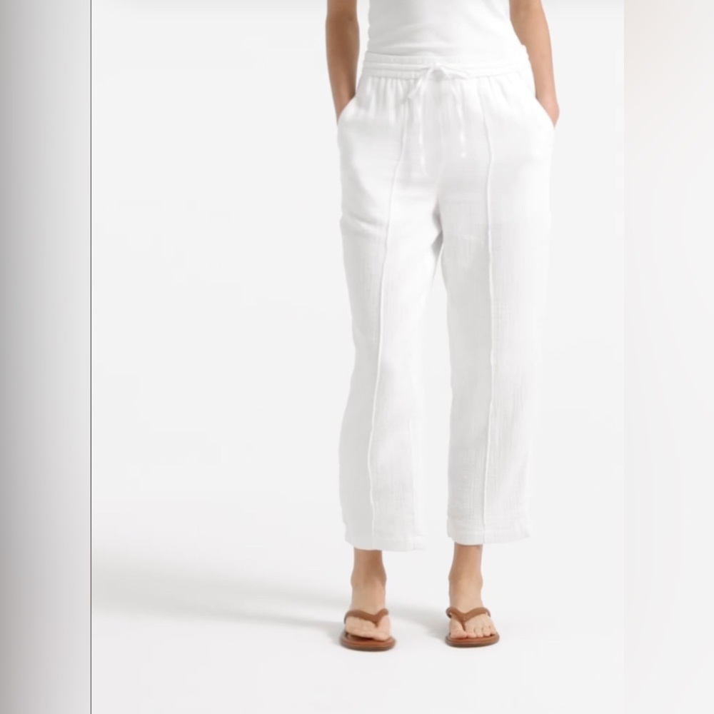 J.Crew New seaside pant in soft gauze BH799
